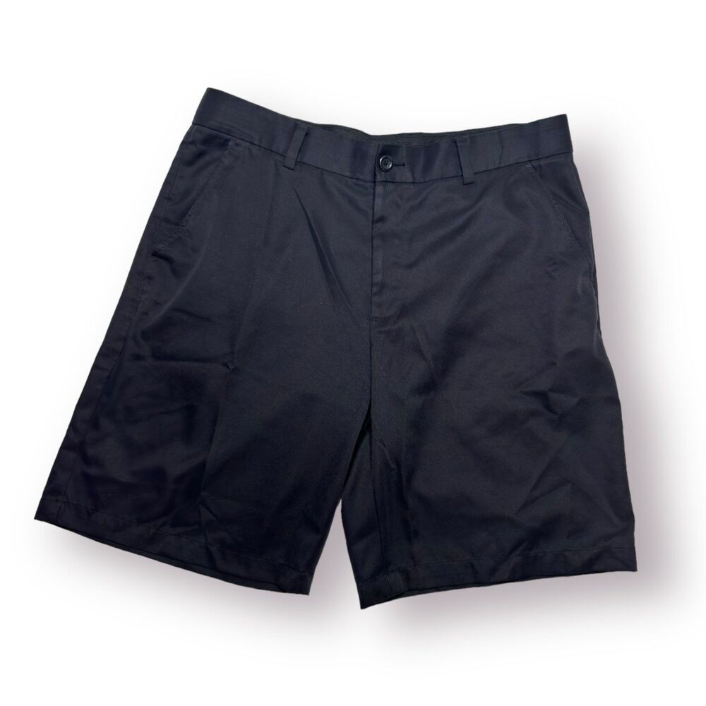 Greg Norman Casual Men’s Shorts Size 36 Golf Shorts‎ Black Minimalist
